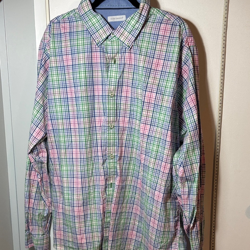 Classic Plaid Button-Down Shirt
